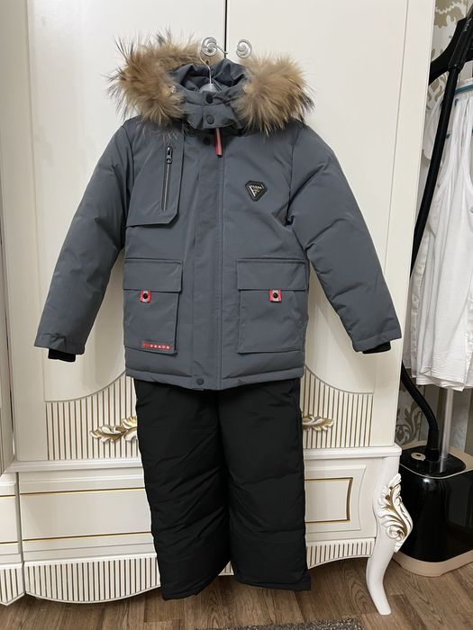 Қалың жаңа пуховик 6-7 жас