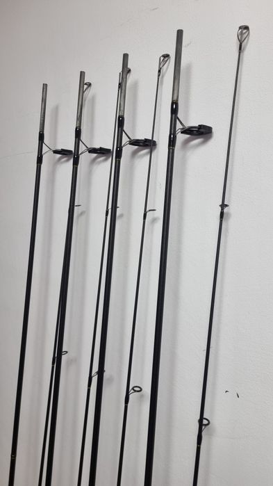 SET 4 Lansete Crap FL VIPER 3.90m 3.5 LBS +4 Mulinete AQUAISITE 10000