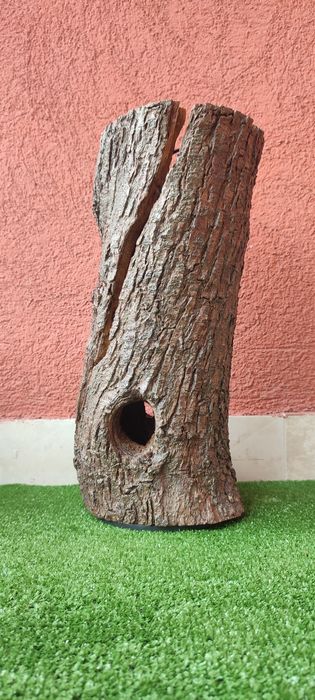 Дървена лед лампа / ръчна изработка /