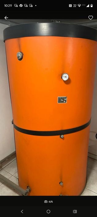 Centrală pe lemne și puffer