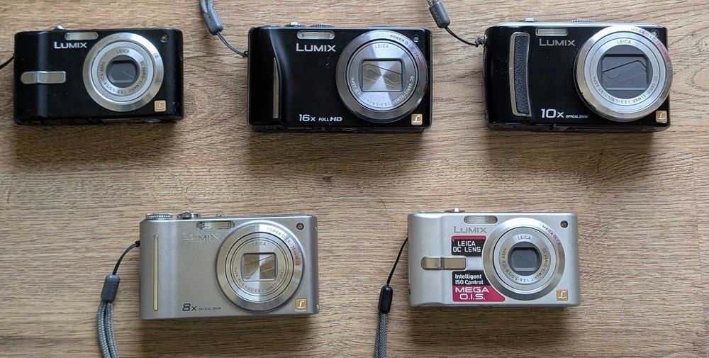 Vand 5 x Lumix (Leica) de top top, 350 lei toate