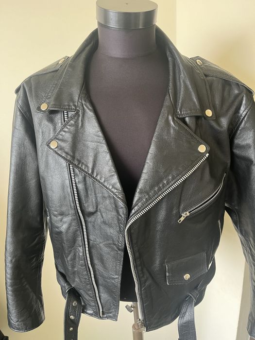 Geaca piele , model clasic