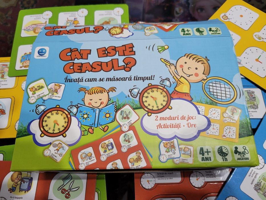 Joc educativ, Cat este ceasul?