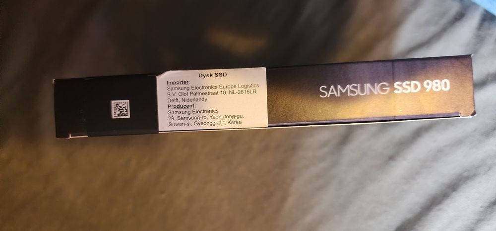 SSD  Samsung 980 500GB, NVMe, M.2 - SIGILAT