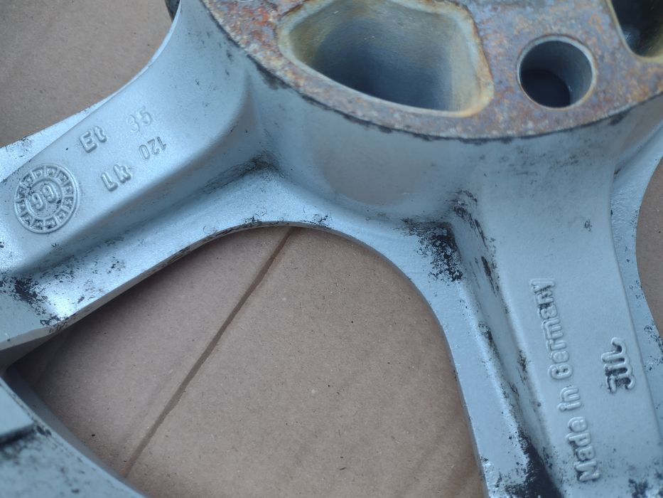 Перфектни Borbet 15-5x120 ET35 7j BMW E46