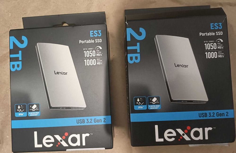 vand ssd extern lexar es3 2tb nou sigilat usb 3/c mac windows smartpho