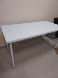 Работна маса, бюро 150х75см, бяла