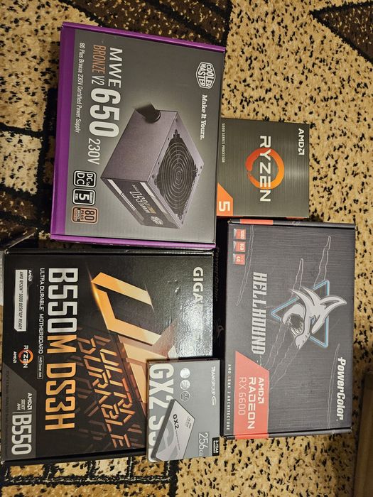 Геймърски компютър/Gaming PC AMD RYZEN 5;RADEON RX 6600