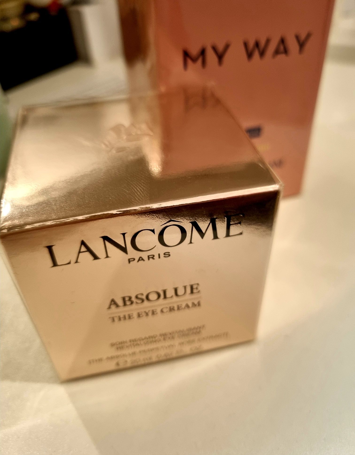 Vând Crema ochi Lancome și parfum My way originale