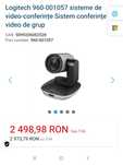 Logitech 960 sistem de video-conferința