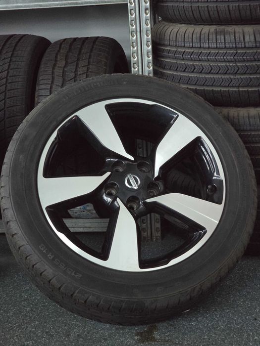 Jante Nisan Qasqai anvelope Continental ContiPremiumContact 215 55 R18