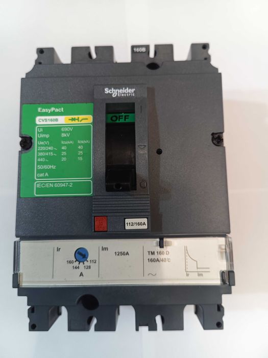 Прекъсвач, предпазители-- ШНАЙДЕР-160А