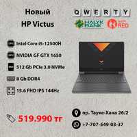 Новые Игровые HP Victus (Core i5-12 поколения, NVIDIA GTX 1650)