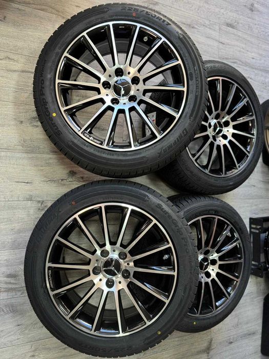 Set Roti Complet Mercedes C class W206 A Class W177  225 50 R17 Iarna