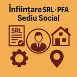 Gazduire Sediu Social,Înfiintare SRL-PFA,Timis-Arad-Lugoj‼️