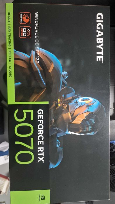 Видеокарта Нова Geforce RTX 5070 12G ГАРАНЦИЯ!