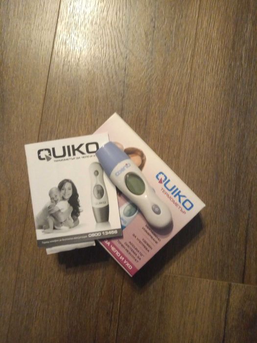 Термометър за чело и ухо Quiko