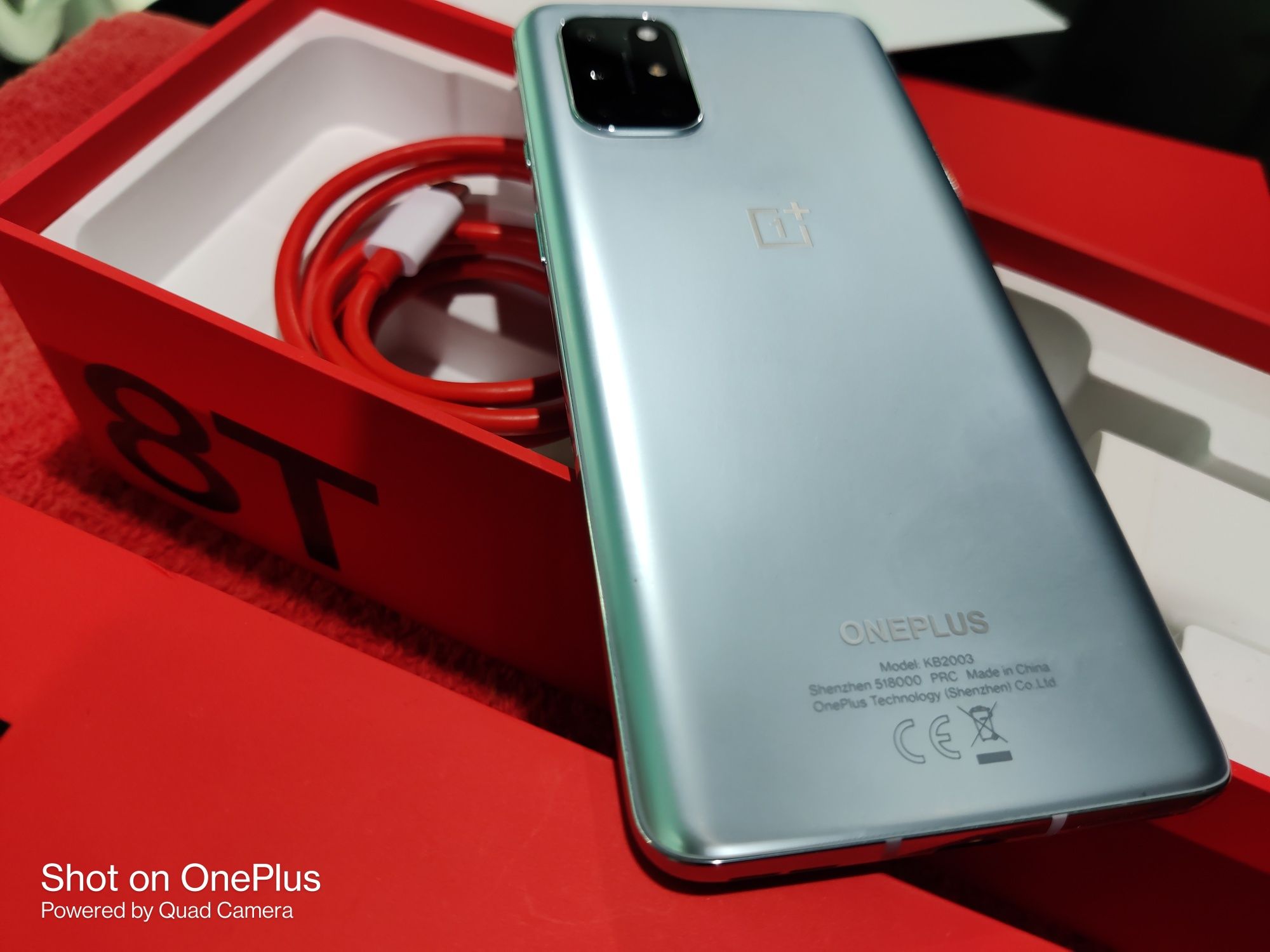 Oneplus 8T 5G 128GB 8RAM Гаранционен Изряден Пълен комплект Отключен