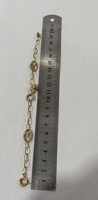 Златна гривна 3.7 грама 14 карата проба 585