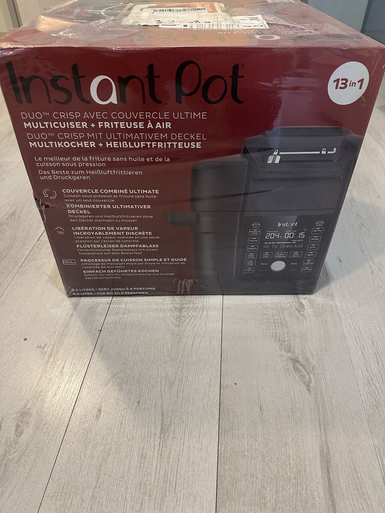 Instant pot duo crisp multi cooker and air fryer 13 in 1