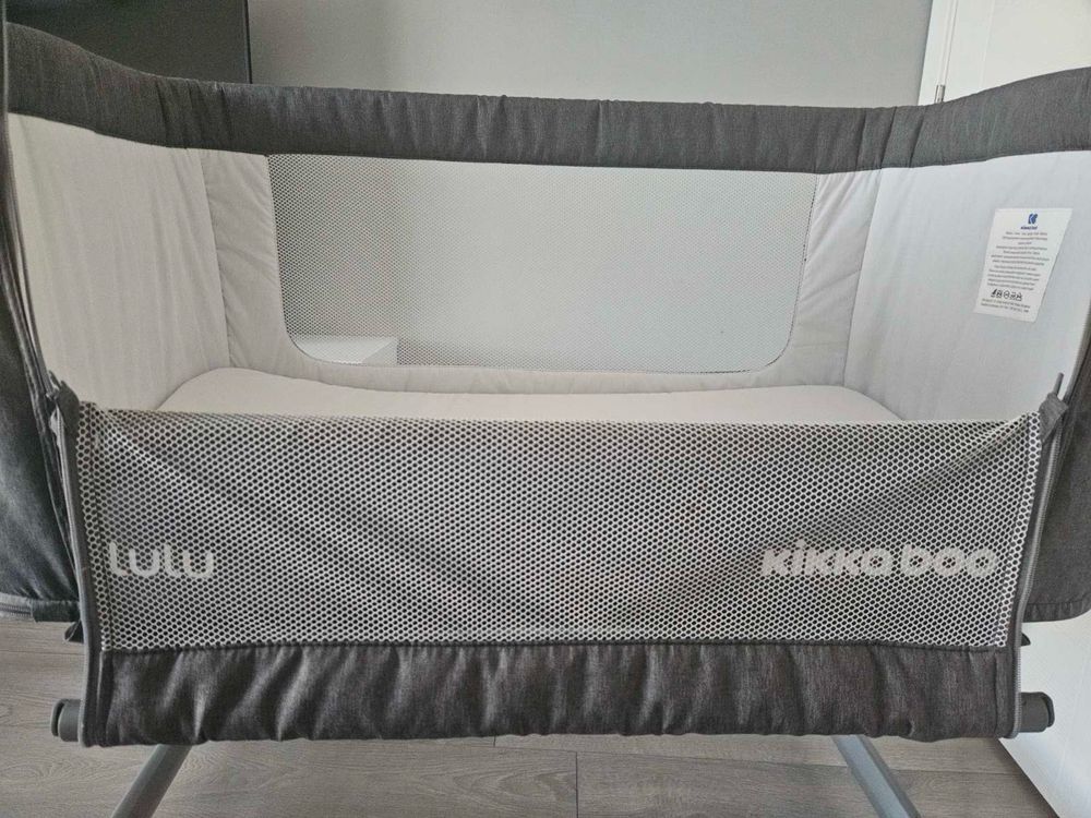 Кошара с подвижна страница Lulu Kikka Boo - Dark Grey