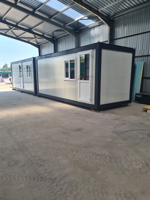 Containere modulare. Birou, vestiar, grup sanitar, vitrina, dormitor