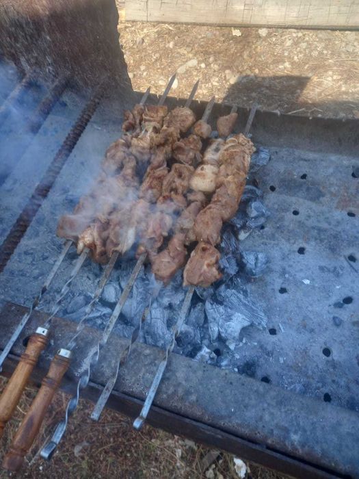 Шашлык маринованный, баранина