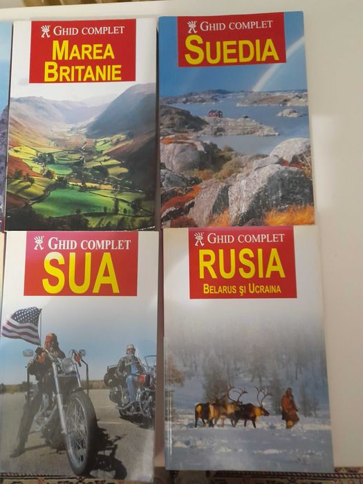 PF vand 8 ghiduri turistice ed. Aquila + 1 ghid turistic Barcelona