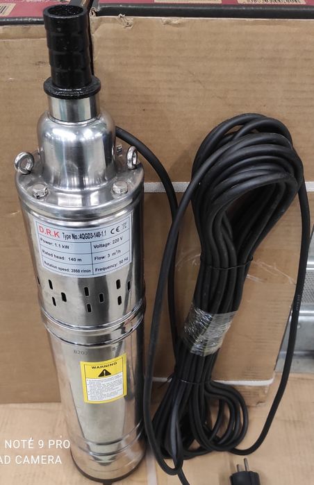Pompa submersibila DRK 1.1kw full inox