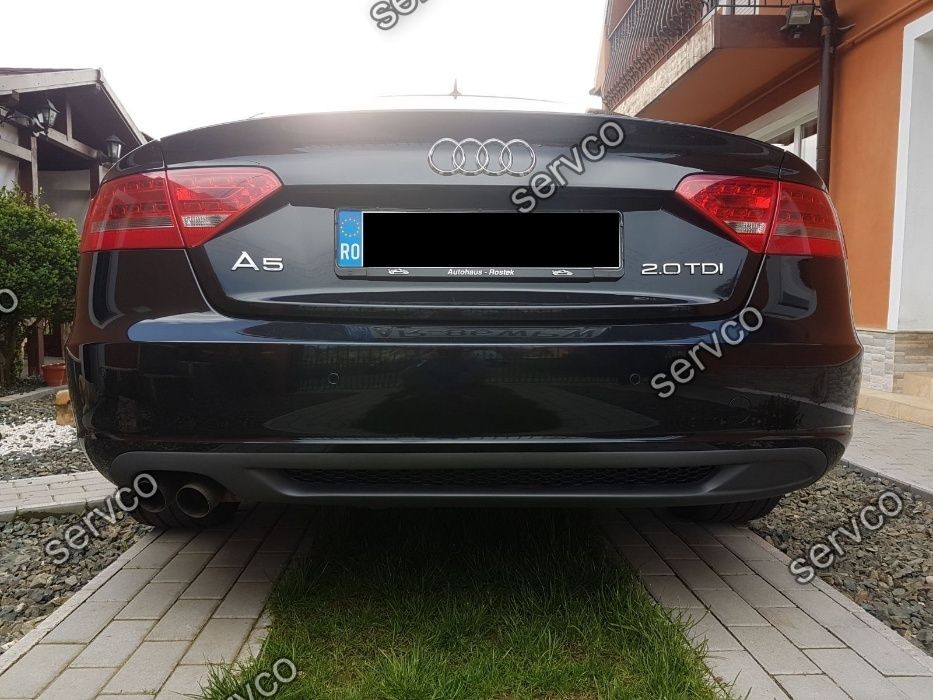 Difuzor spoiler tuning sport bara spate Audi A5 Sportback 2009-2012 v3