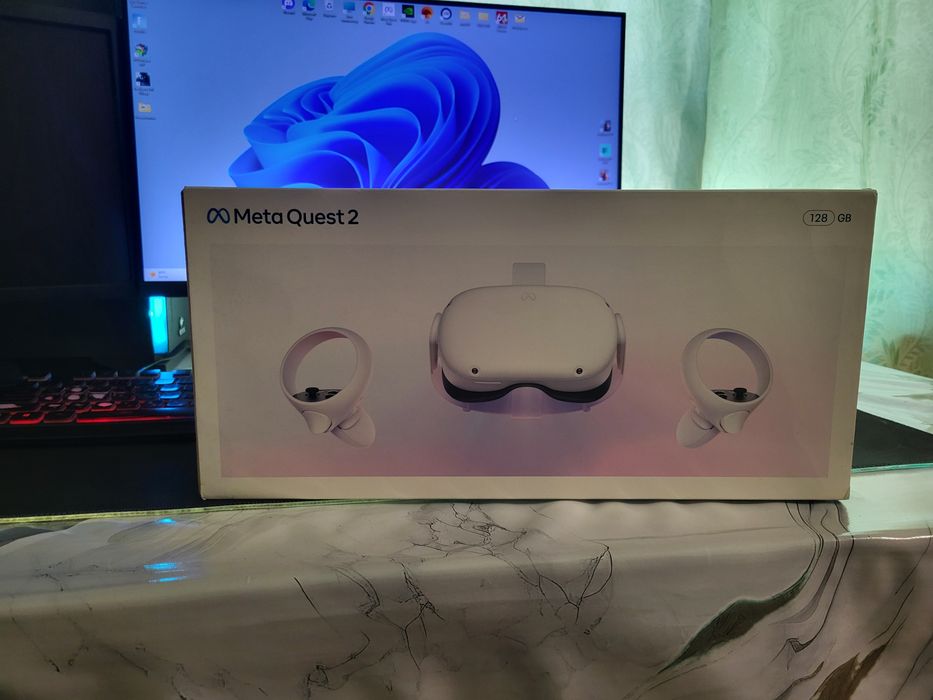 VR очки Meta Quest 2 128gb, Очки виртуальной реальности