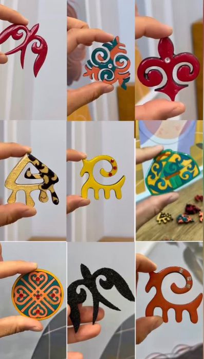 Этно брошки ручная работа