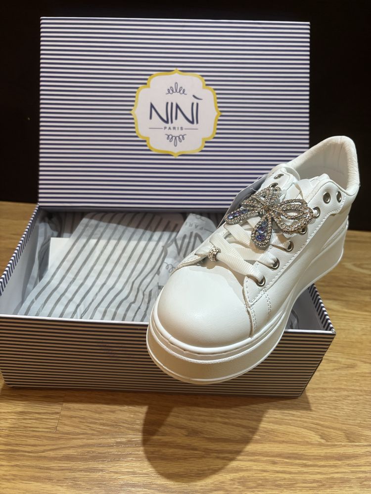 Adidasi frima Nini Paris piele made italy