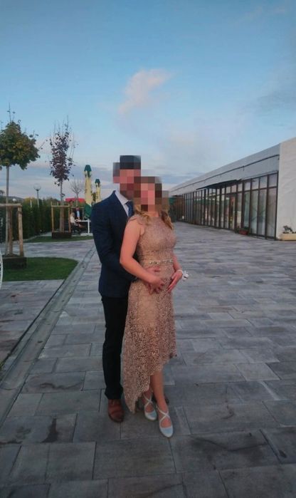 Rochie  elegantă cu trenă