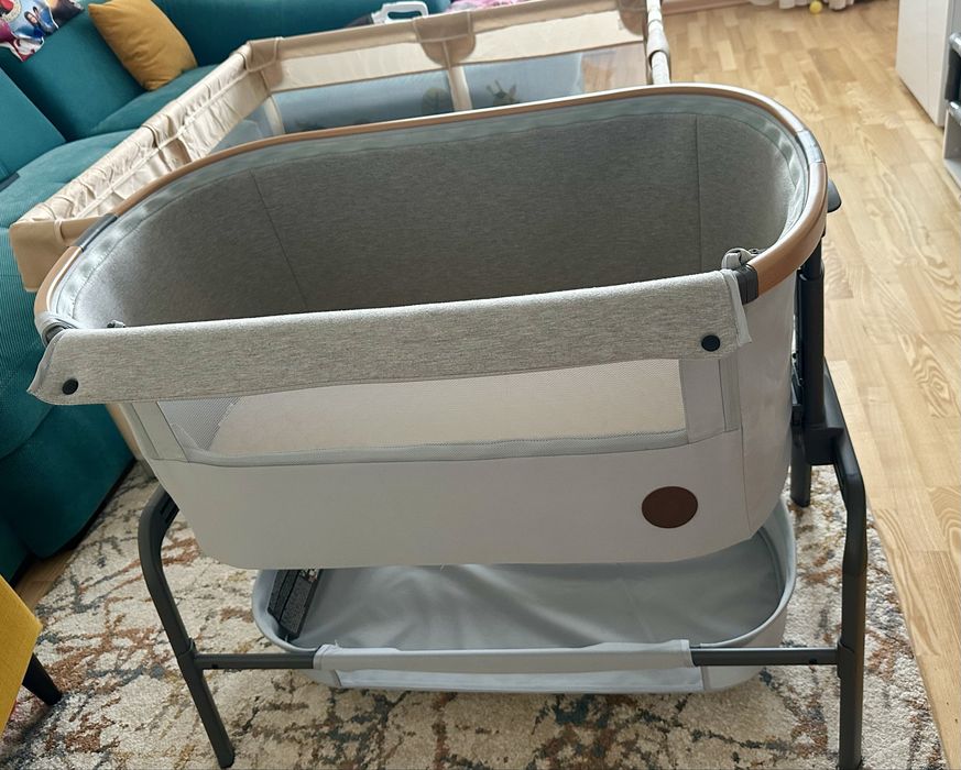 Maxi-Cosi Мини бебешка кошара - кошче Iora Beyond Grey Eco