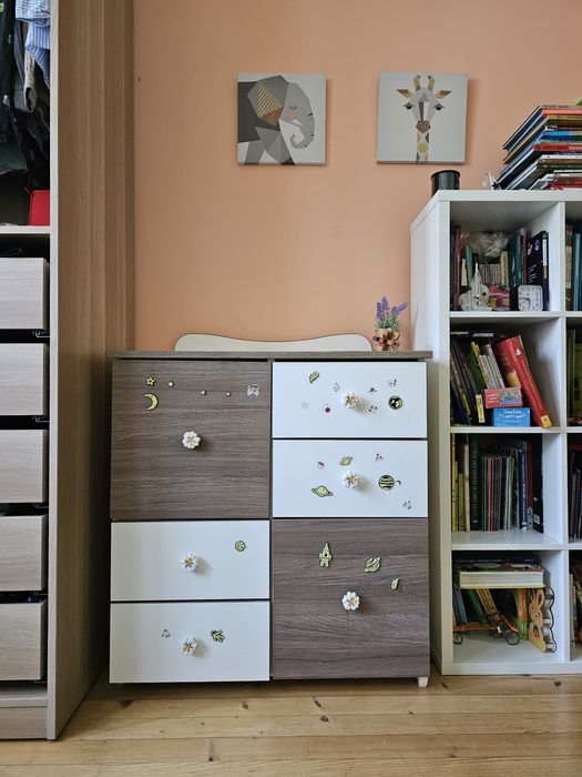 Детски скрин / шкаф LORELLI (част от комплект)