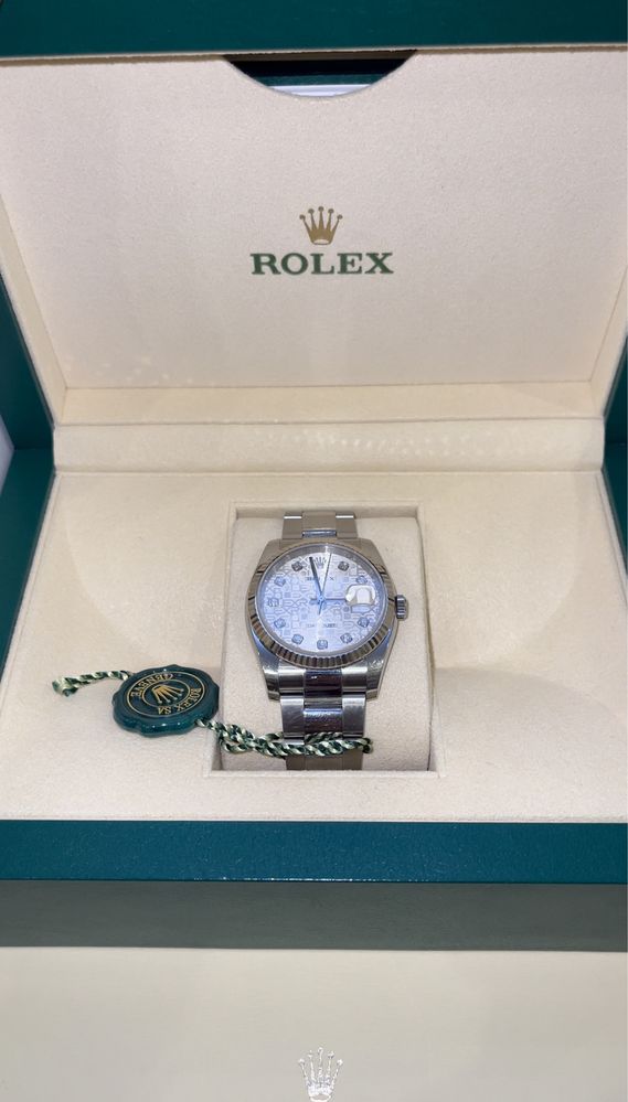 Rolex White Gold Original