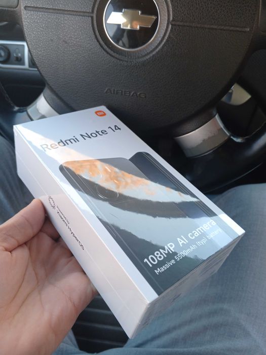 Redmi Note 14 (Qora) 8/256 GB