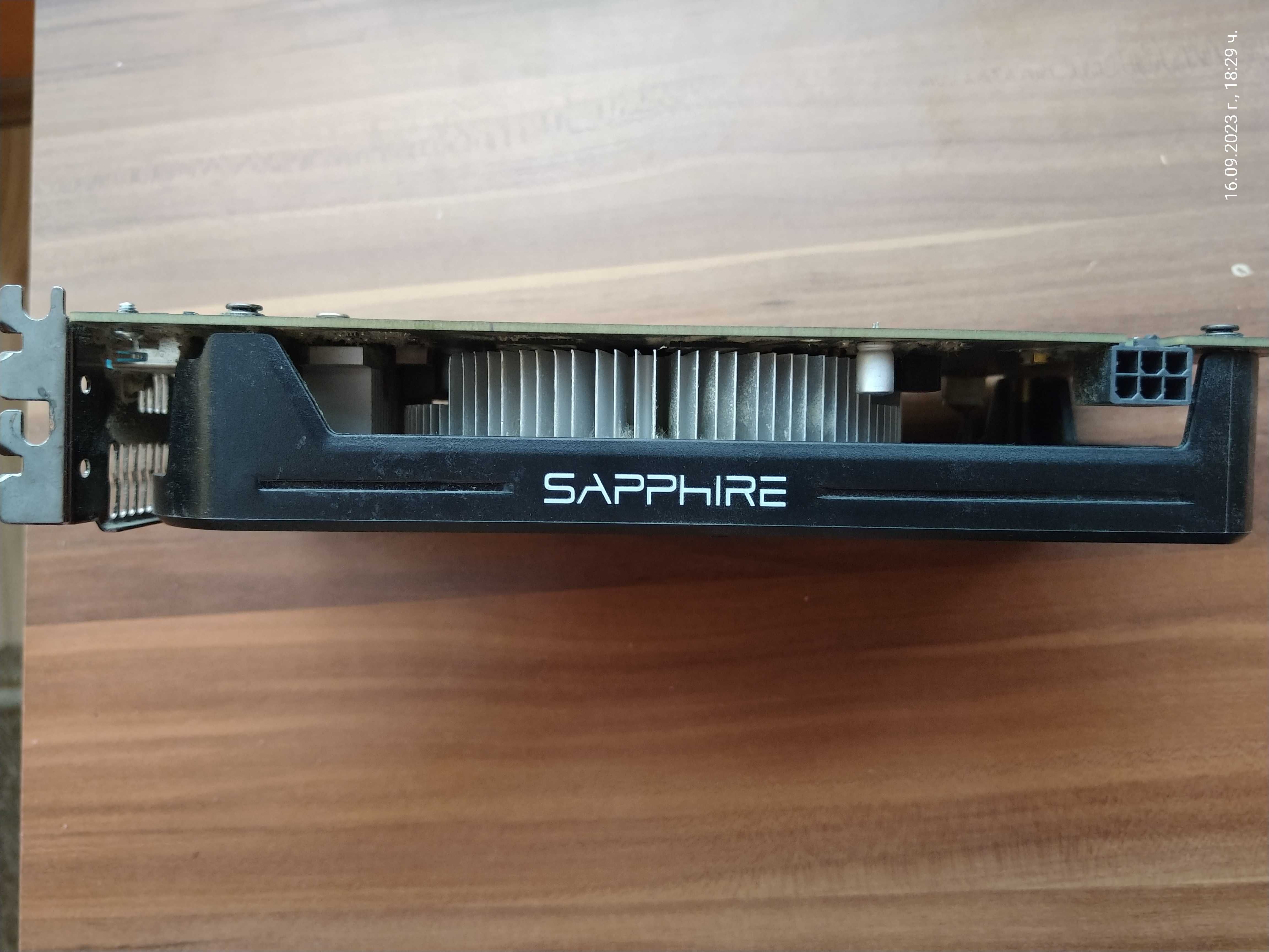 Видео карта Sapphire RX 560 Pulse 4GB DDR5!