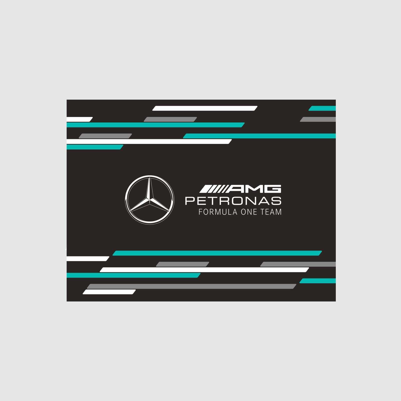 Mercedes-AMG F1 Team Flag - Оригинално знаме / флаг