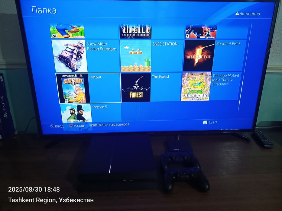 #ps4 #goldhen #proshivka 500gb 3 oy garantiya
Playstation 4 fat 500gb