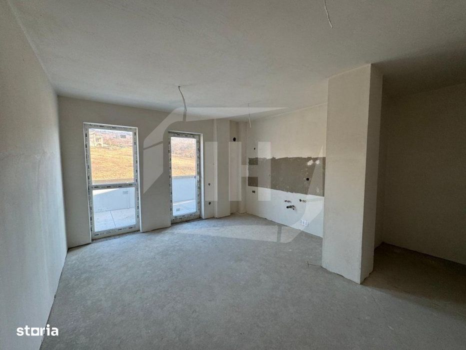 Apartament 2 camere, constructie finalizata, finisat