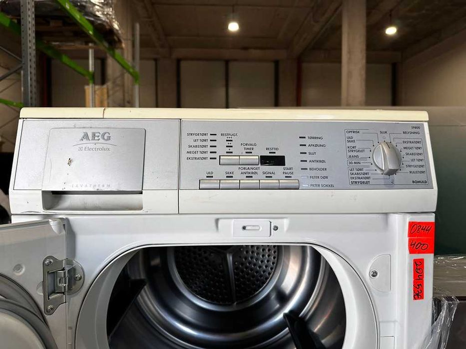 Сушилня AEG Lavatherm T59800 – 8 кг, термопомпена, клас А+ (М30)