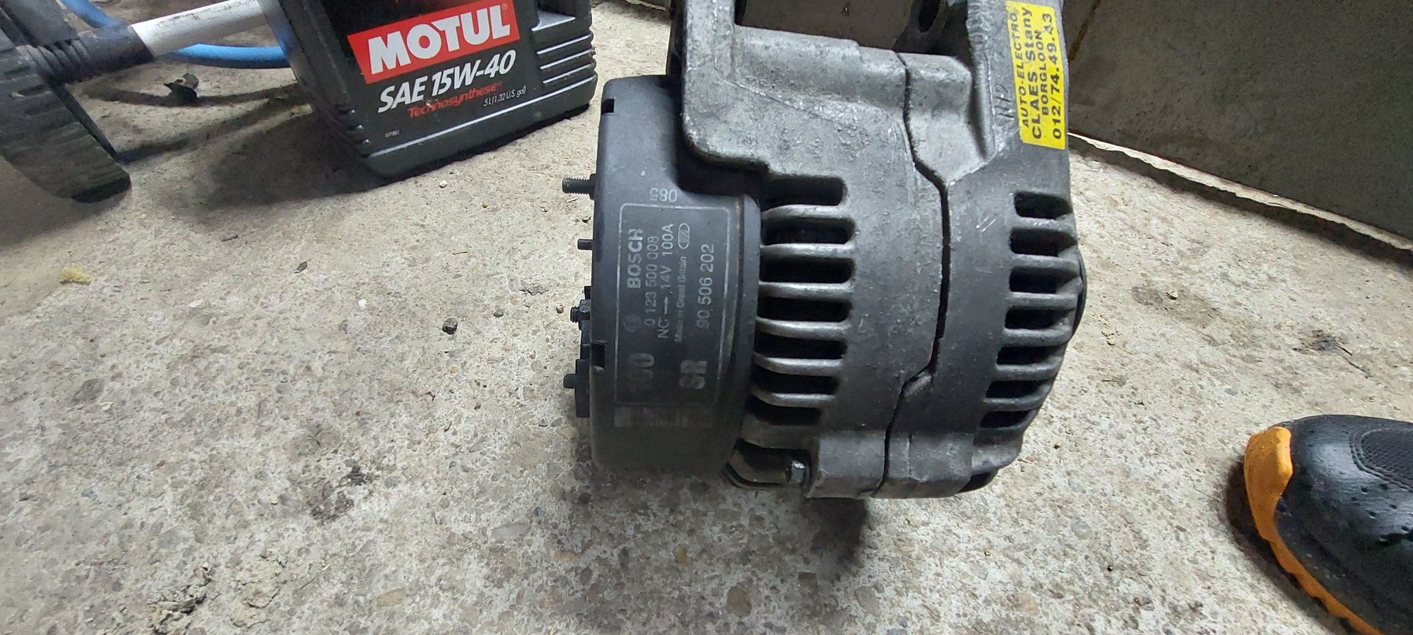 Alternator opel zafira A . Motor 2.0 dti 74kw