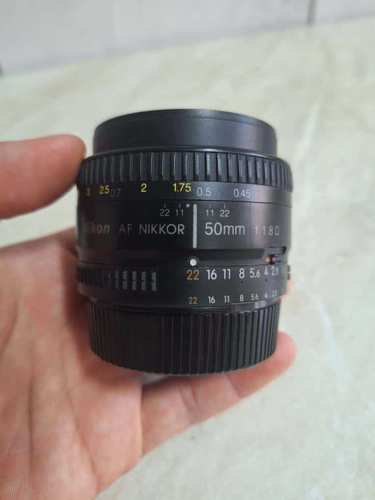 Obiectiv foto NIKON AF NIKKOR 50mm F1.8D