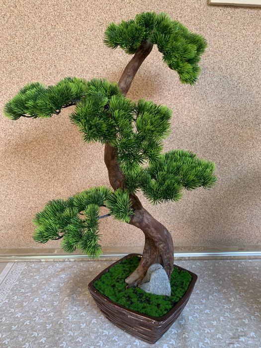 Искусственный цветы - бонсай! Ручная работа!