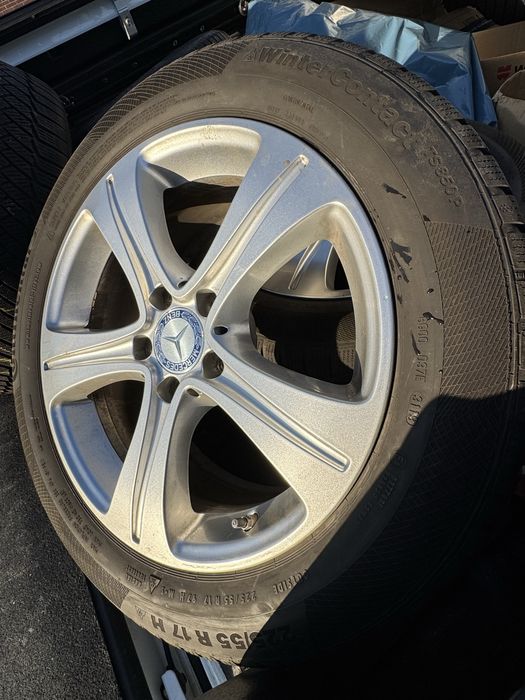 Roti originale complete iarna Mercedes E W213 cu tot cu prezoane