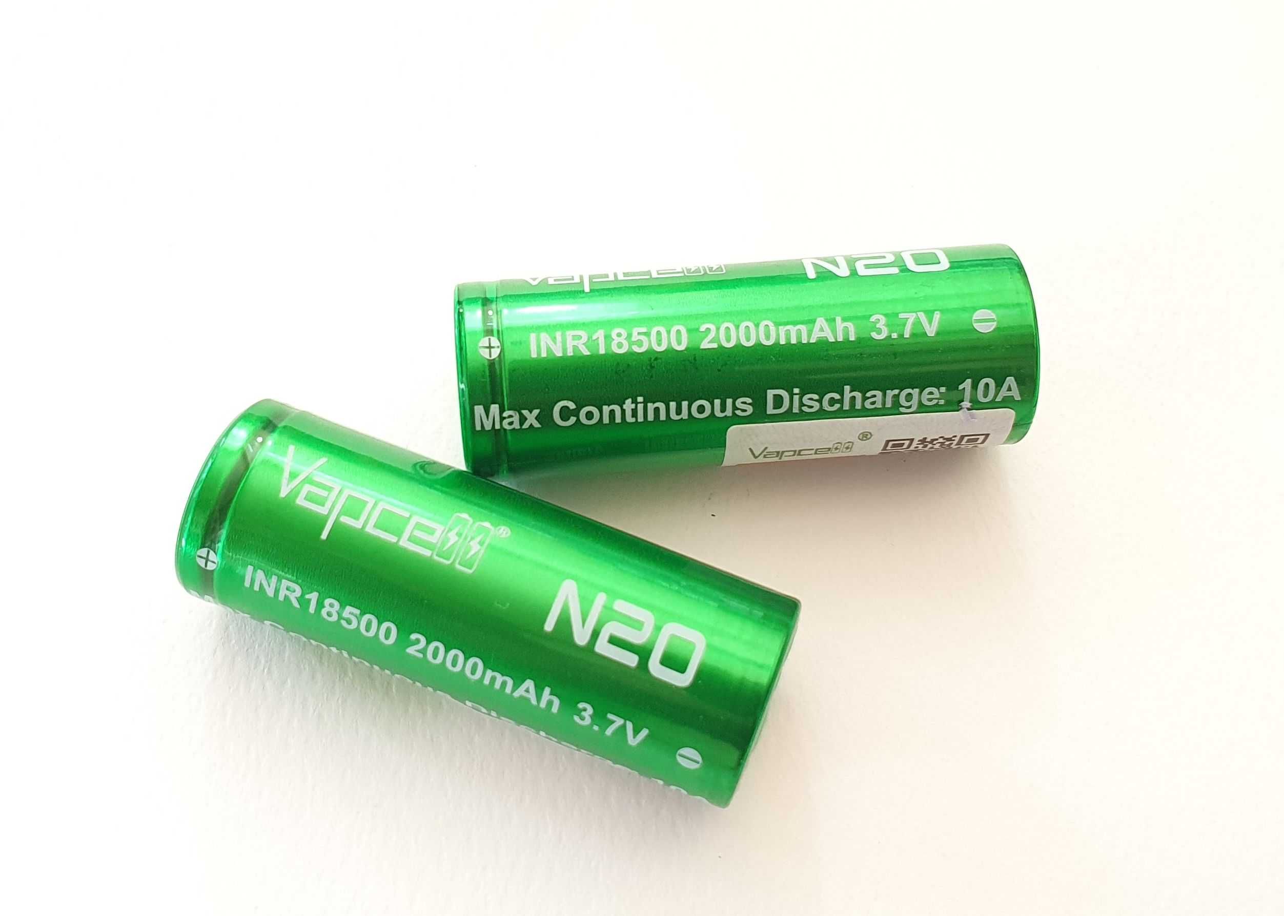 Baterie Vapcell 18500 N20 de 2000mAh-10A