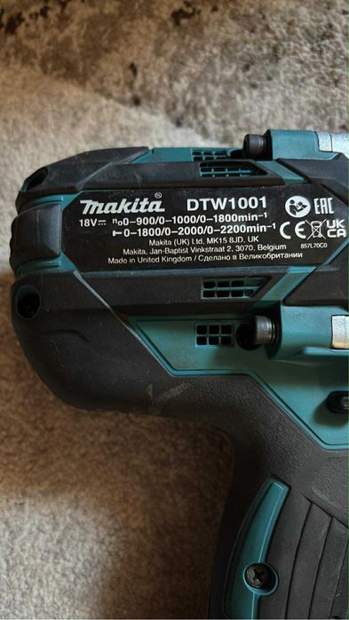 Bormasina impact Makita dtw 1001
