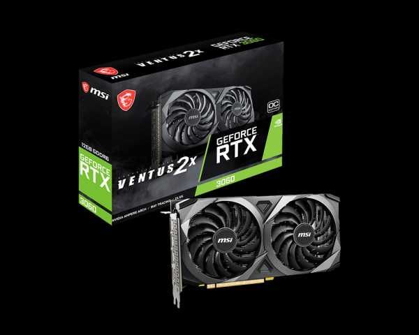 ОПТОМ!!! Видеокарта MSI RTX 3060 12Gb Ventus 2x